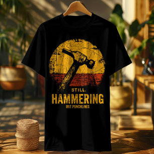 Camisa Engraçada De Carpinteiro - Ainda Amarra O P