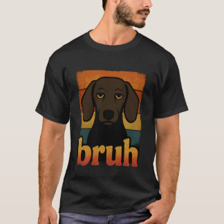 Camisa engraçada de Dachshund para adolescente mas