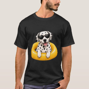 Camisa engraçada de dálmata Cachorro manchado fofo