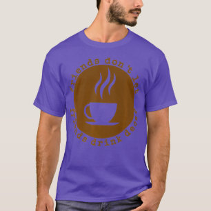 Camisa Engraçada de Decaf Café Sobressalto Engraça