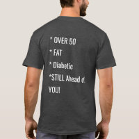 Camisa Engraçada De Dizer Gordura