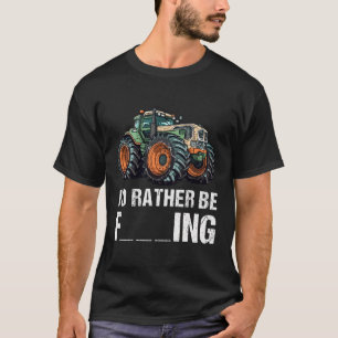 Camisa Engraçada De Fazendeiros Que Eu Preferencia