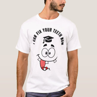CAMISA ENGRAÇADA DE FORMATURA DE DENTISTA