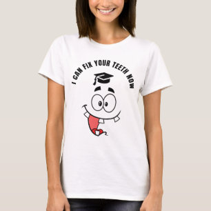CAMISA ENGRAÇADA DE FORMATURA DE DENTISTA
