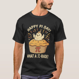 Camisa engraçada de frango Pot Pi Torta Matemática
