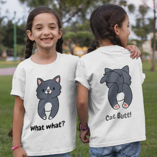 Camisa Engraçada De Gato Bumbum