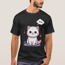 Camisa Engraçada De Gato, Camisa De Gato, Camisa D