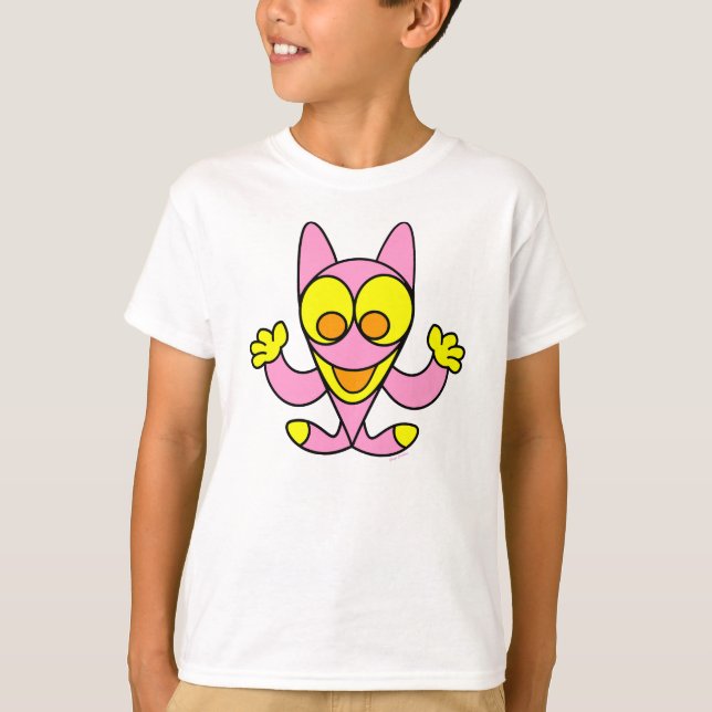 camisa engraçada de gato por jango creation (Frente)
