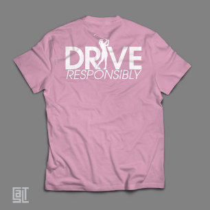 Camisa engraçada de golfe para mulheres que jogam