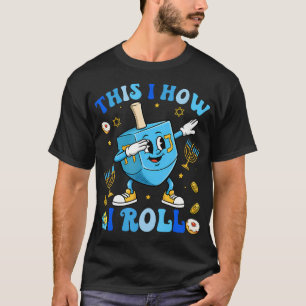 Camisa engraçada de Hanukkah com Dreidel Dabbing M