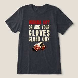 Camisa Engraçada De Hóquei No Gelo