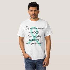 Camisa Engraçada de Humor OCD