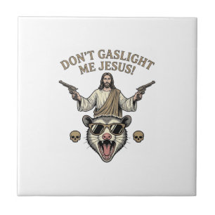 Camisa engraçada de Jesus Possum com desenho de gr