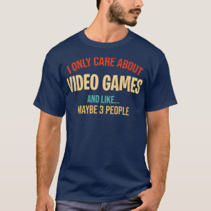 Camisa Engraçada De Jogos Para Homens Eu Só Me Pre
