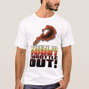 Camisa engraçada de motocross de bicicleta suja co