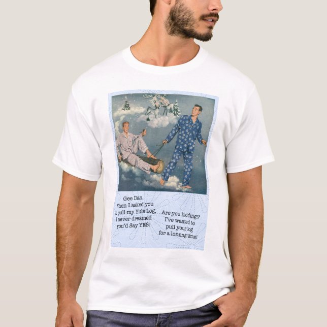 Camisa engraçada de Natal Gay (Frente)