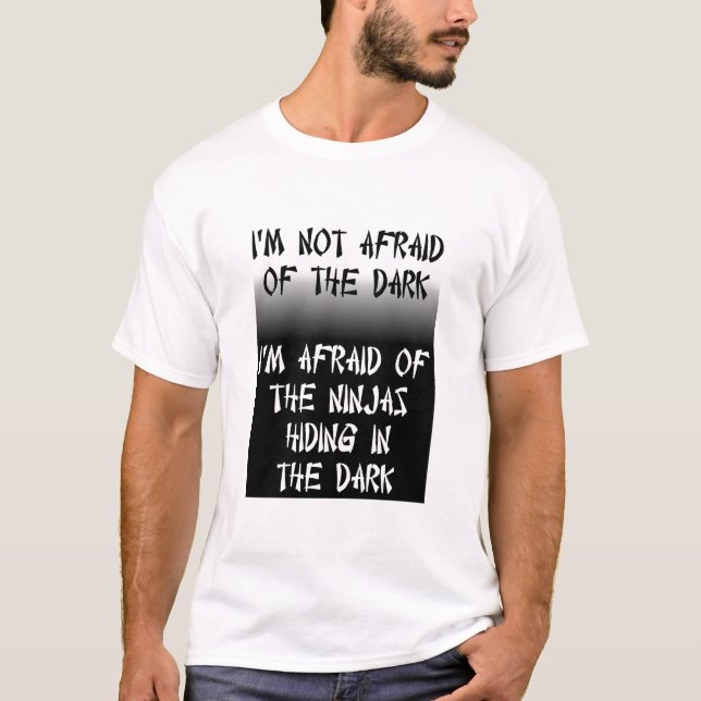 Camisa engraçada de ninjas escondidos Humor (Frente)