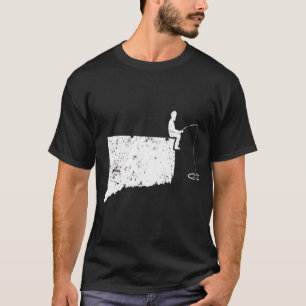 Camisa engraçada de pesca no gelo CT Humor de pesc