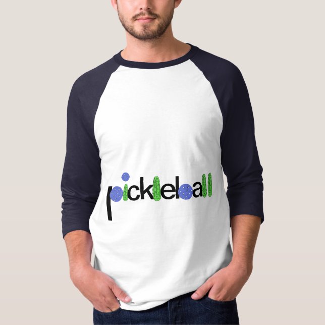 Camisa engraçada de Pickleball do BR (Frente)