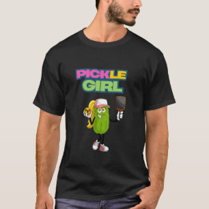 Camisa engraçada de pickleball para mulheres Pickl