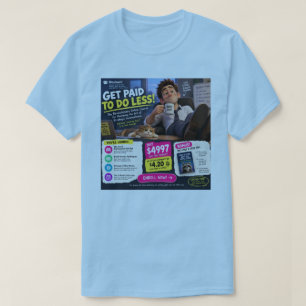 Camisa engraçada de presente de SlackerU para trab