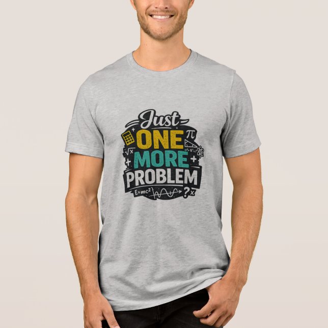 Camisa engraçada de professor de matemática Só mai (Frente)