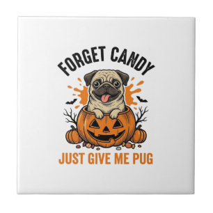 Camisa engraçada de Pug de Halloween Esqueci Desig