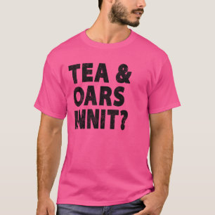 Camisa engraçada de remo britânica Amantes de chá