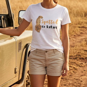 Camisa engraçada de vida selvagem avistada na Safa