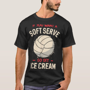 Camisa Engraçada De Voleibol Para Meninas Mulheres
