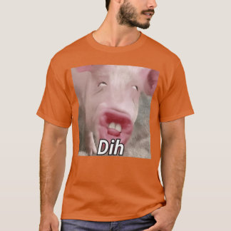 Camisa engraçada dih brainrot gen z Humor Porco Me