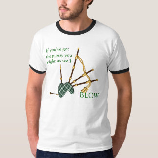 Camisa engraçada do BagPipe do KRW