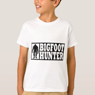 Camisa engraçada do CAÇADOR de BIGFOOT -