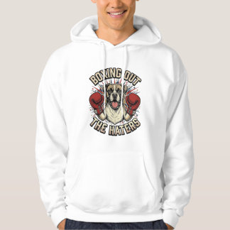 Camisa engraçada do cão de boxeador boxeando os od