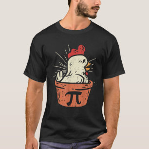 Camisa engraçada do Dia do Pi da Galinha da Panela