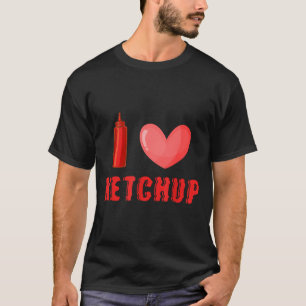 Camisa engraçada do Dia dos Namorados Eu amo ketch