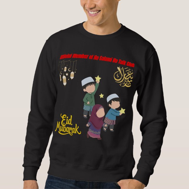Camisa engraçada do Eid Salami para crianças (Frente)
