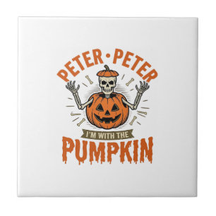 Camisa engraçada do esqueleto de Halloween Peter P