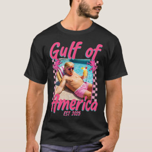 Camisa Engraçada Do Golfo Dos Eua América No Leste
