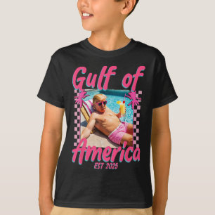 Camisa Engraçada Do Golfo Dos Eua América No Leste