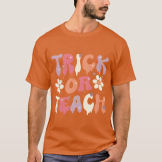 Camisa engraçada do Halloween do professor Groovy 