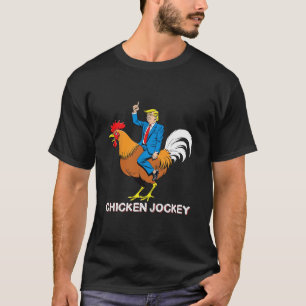 Camisa engraçada do Jockey de Frango Trump Meme de