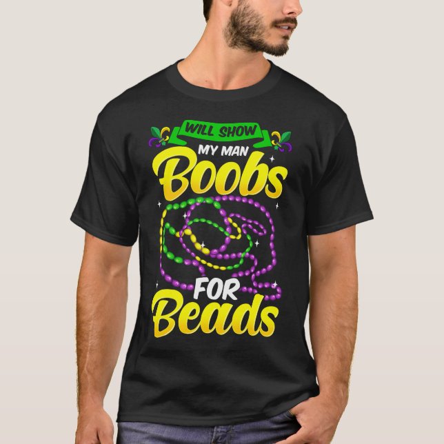 Camisa engraçada do Mardi Gras (Frente)