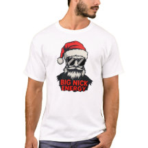 Camisa engraçada do Papai Noel Big Nick Energy