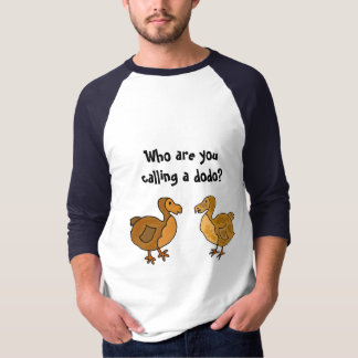Camisa engraçada do pássaro do Dodo do GC