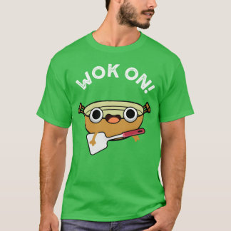 Camisa engraçada do rock chinês Wok On