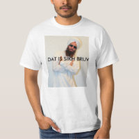 Camisa engraçada do sikh