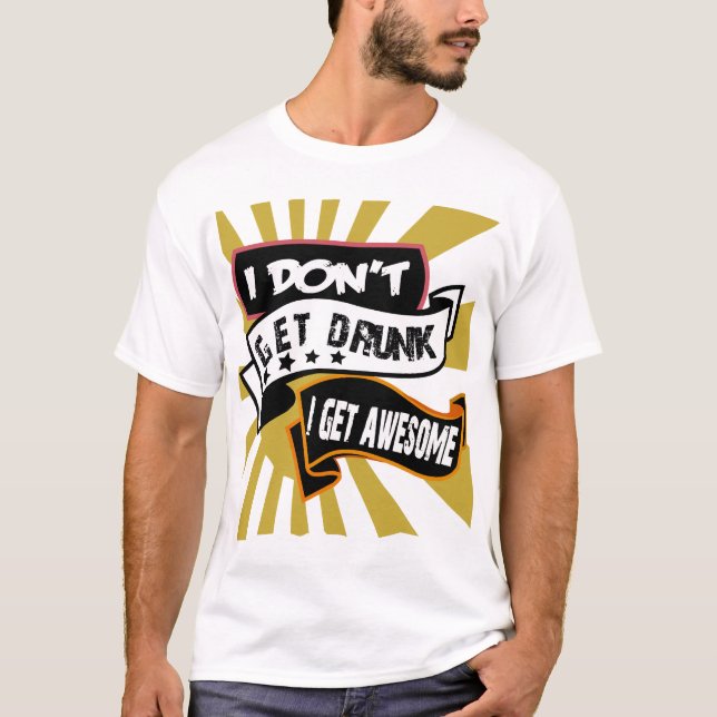 CAMISA ENGRAÇADA DO SLOGAN T, CAMISAS ENGRAÇADAS (Frente)