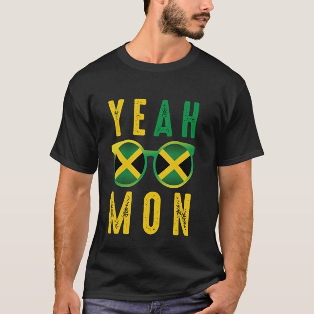 Camisa Engraçada - Equipe Jamaica (Frente)