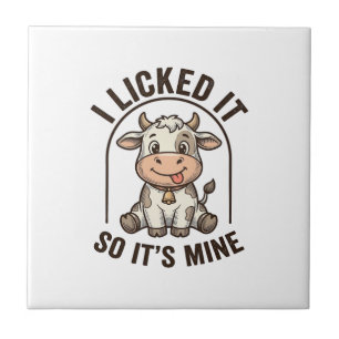 Camisa engraçada Eu Lambei Vaca Design de Fazenda